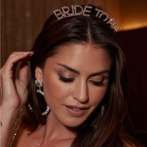 12th Tribe Bride To Be Gold Headband